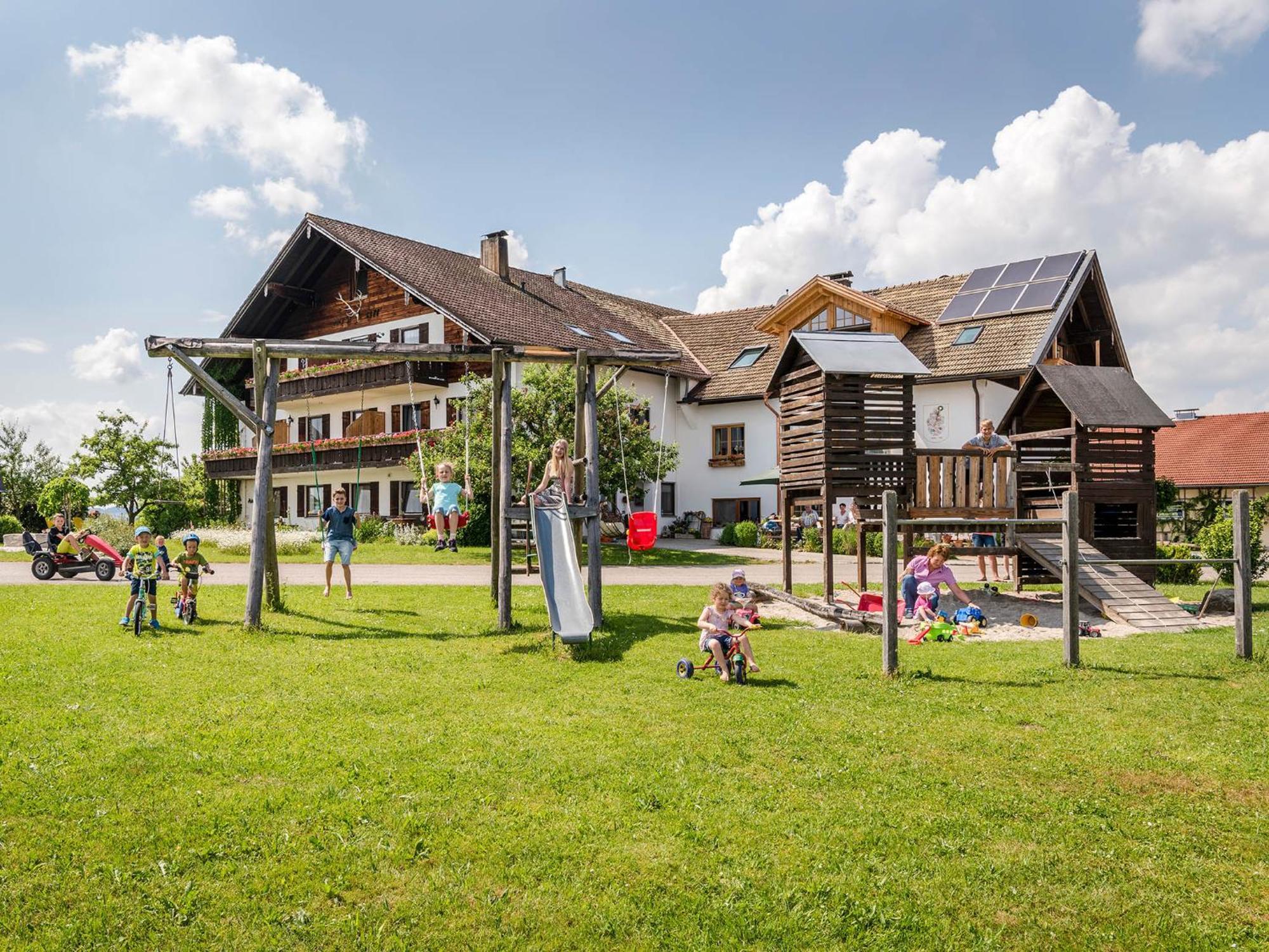 Panoramahof Stief Villa Taching am See Exteriör bild